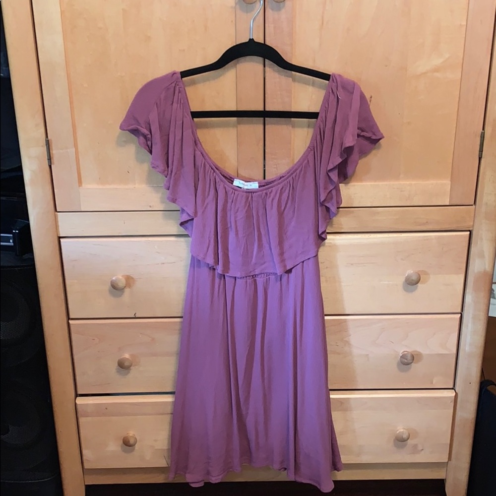Off the shoulder dress